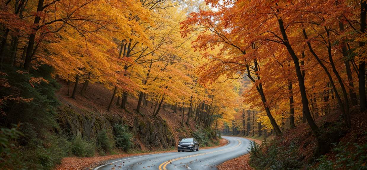 Fall driving safety tips